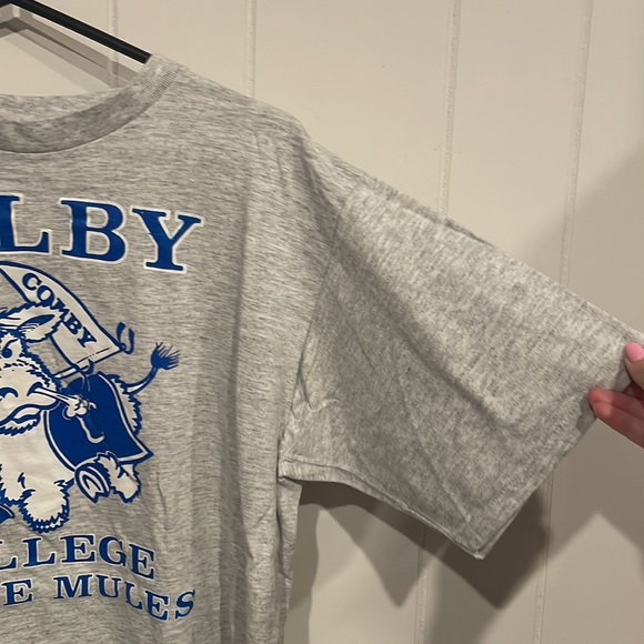 Vintage Shirts Vintage Colby College White Mules Tshirt Poshmark Vintage Shirts Vintage Colby College White Mules Tshirt Poshmark